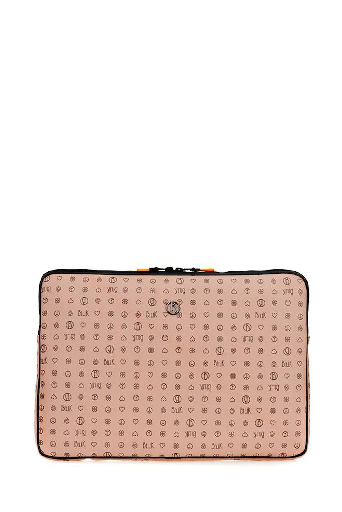 Bilik Deri Monogram Pembe Unisex Laptop & Evrak Çantası LAPTOP-MN 15,6"