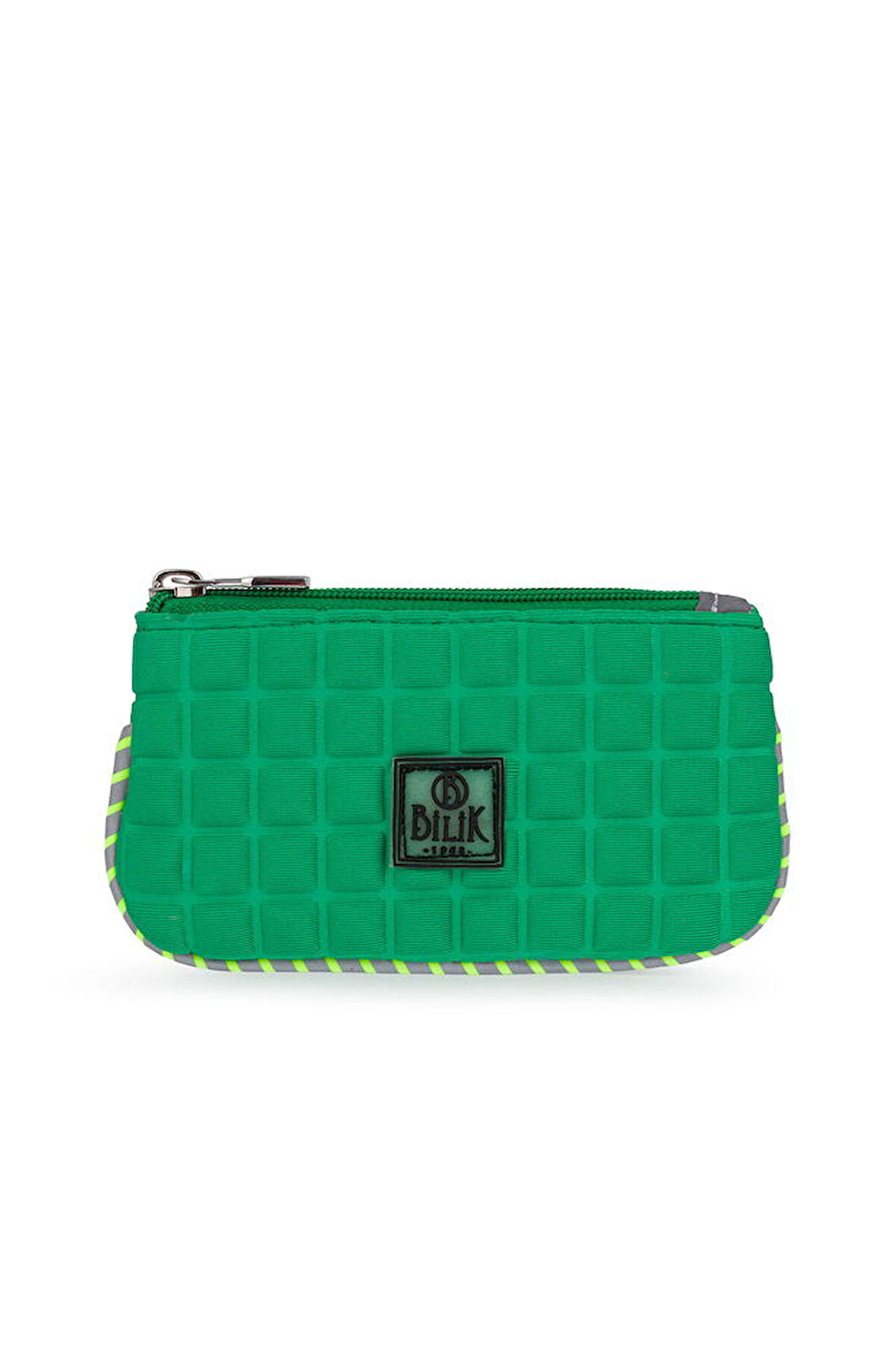Bilik Deri Scuba Bozuk Paralık Yeşil Kadın Cüzdan ZİP