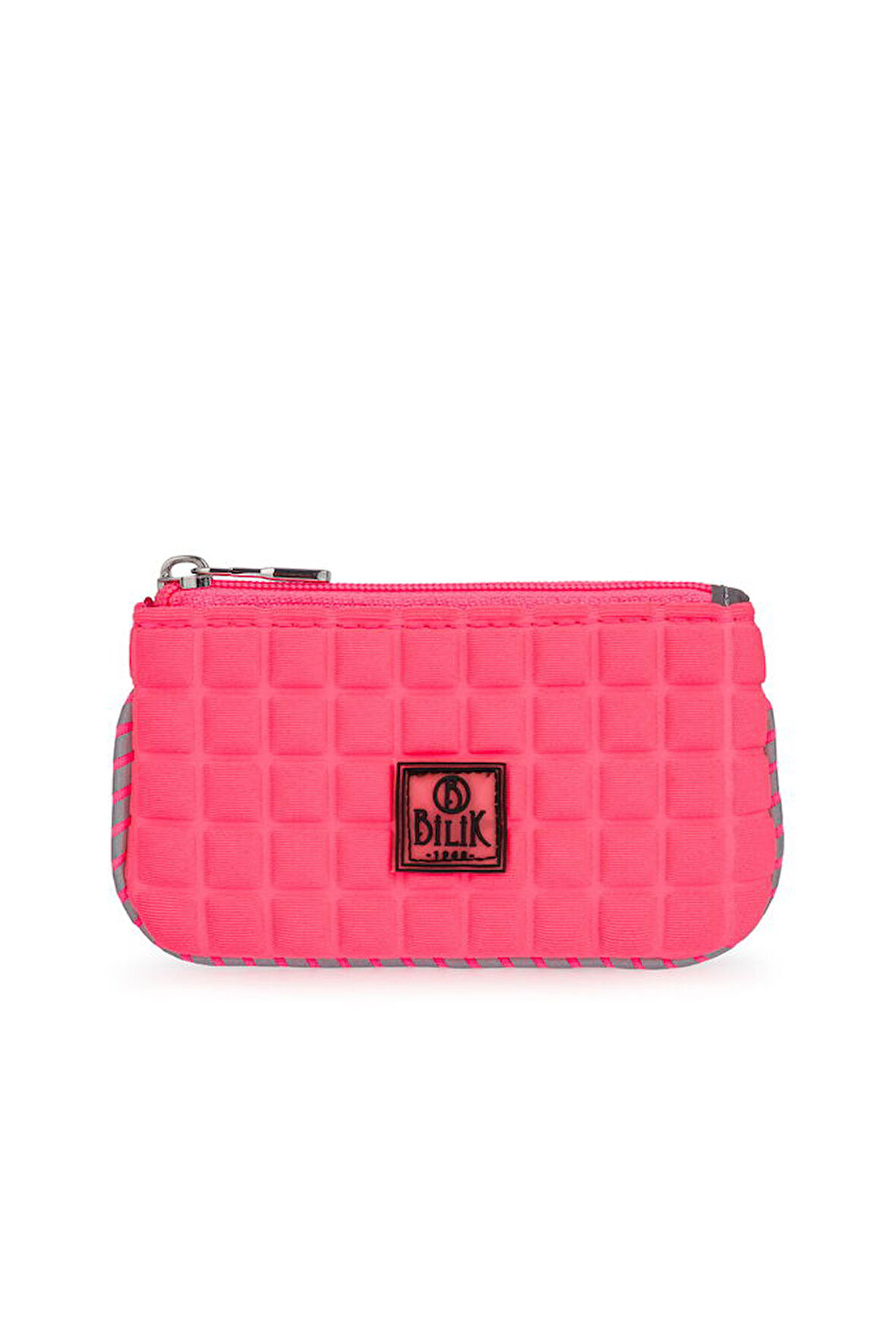 Bilik Deri Scuba Bozuk Paralık Pembe Kadın Cüzdan ZİP