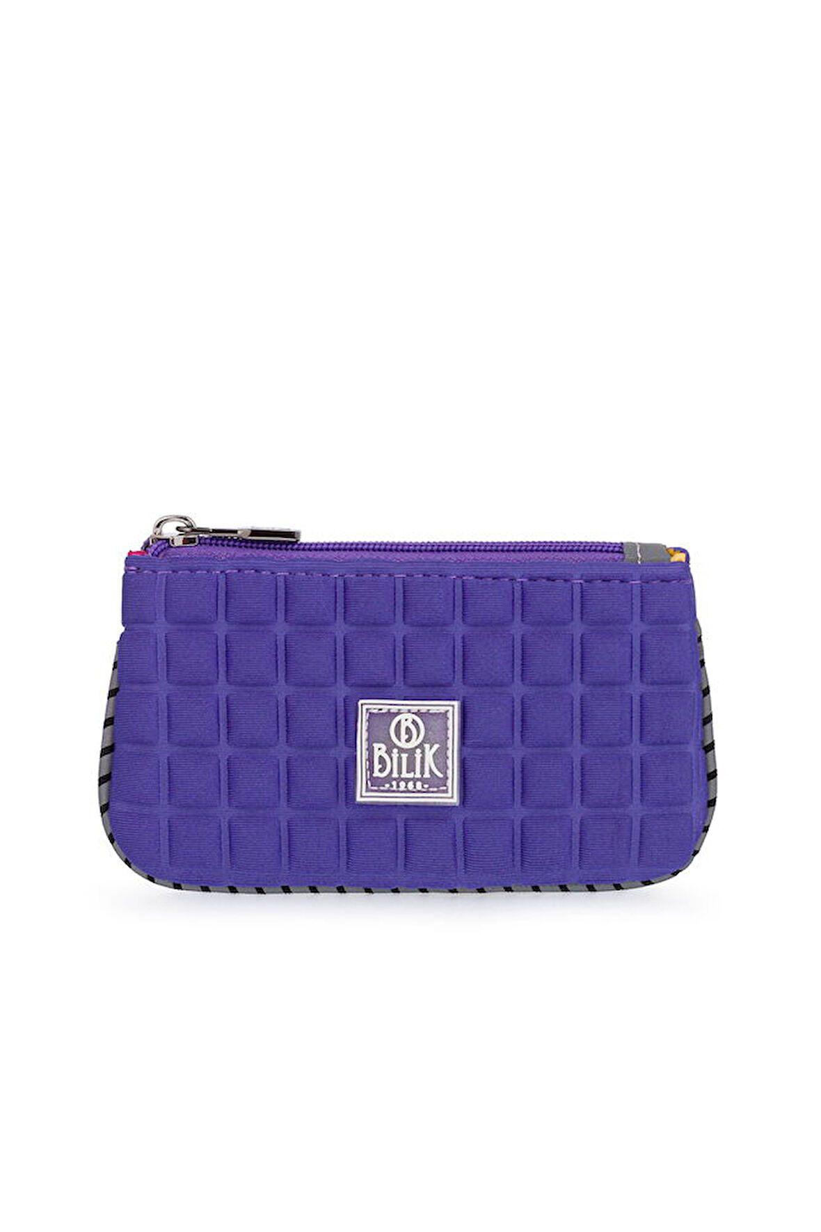Bilik Deri Scuba Bozuk Paralık Mor Kadın Cüzdan ZİP