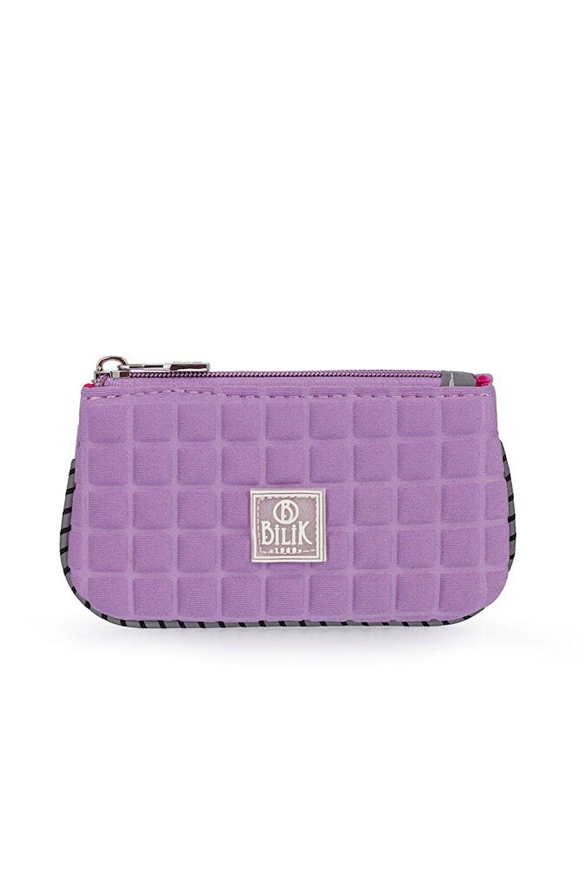 Bilik Deri Scuba Bozuk Paralık Lila Kadın Cüzdan ZİP