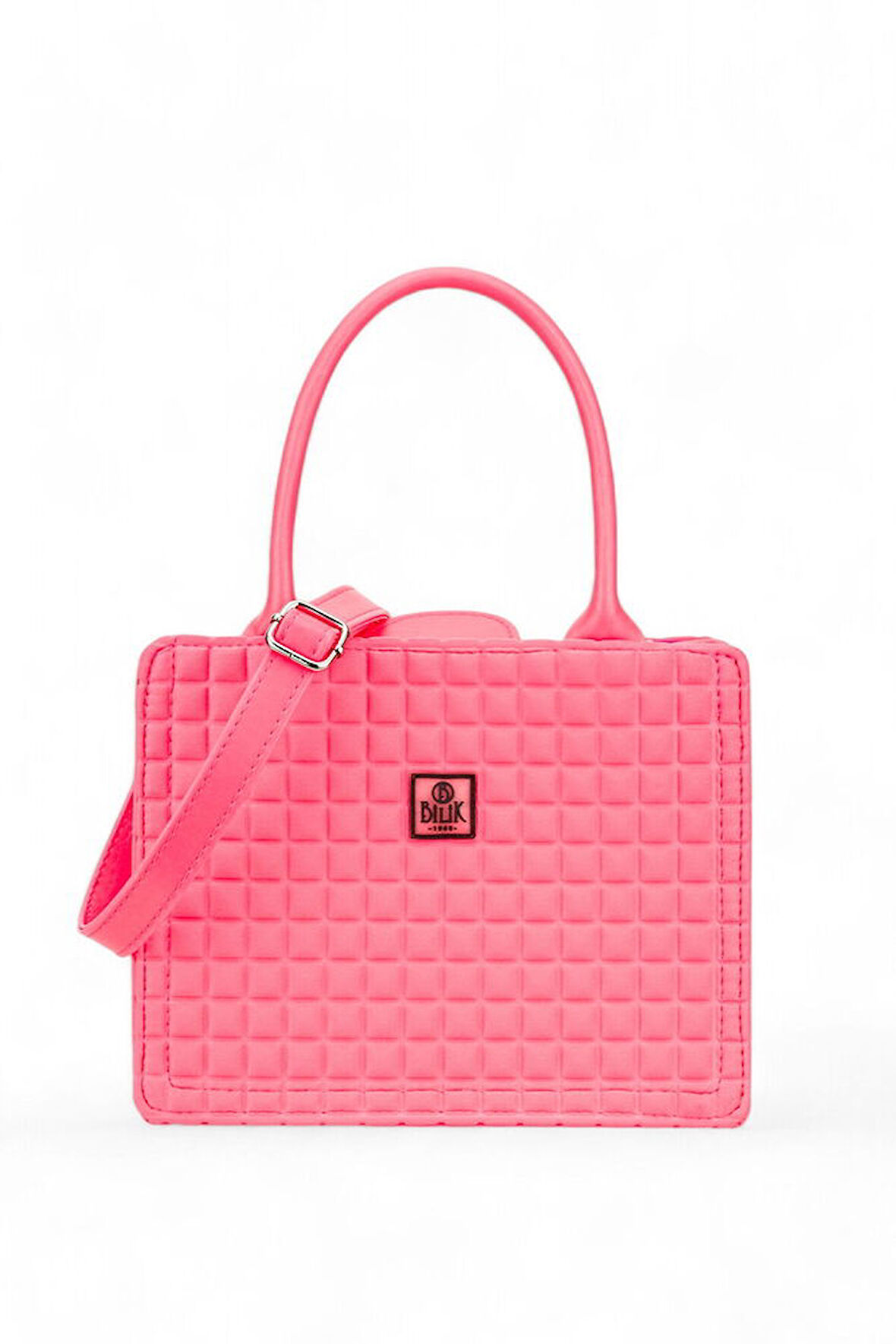 Bilik Deri Scuba Pembe Kadın El Çantası BLKF CUBA