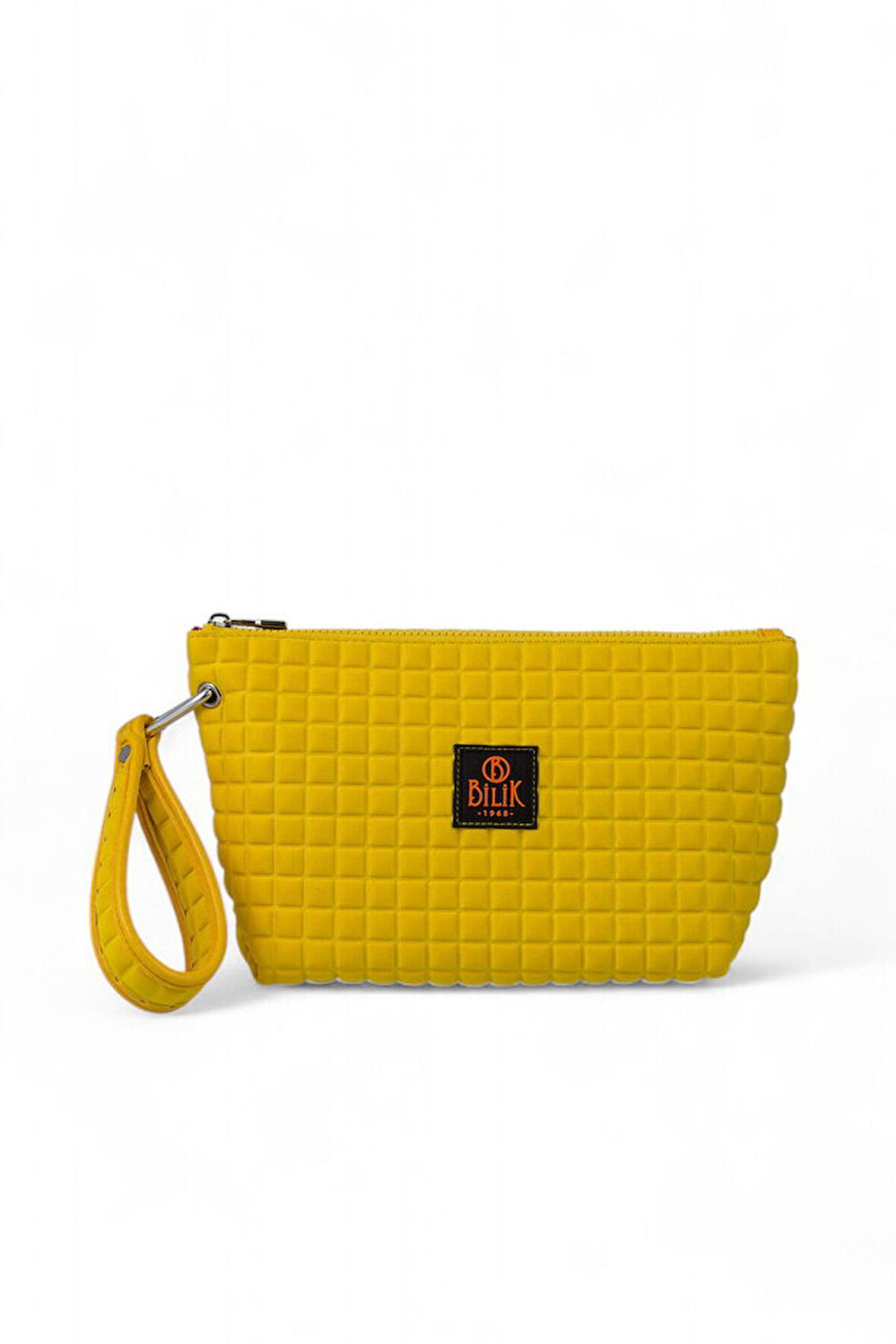 Bilik Deri Scuba Hardal Kadın Portföy & Clutch Çanta YELİZ