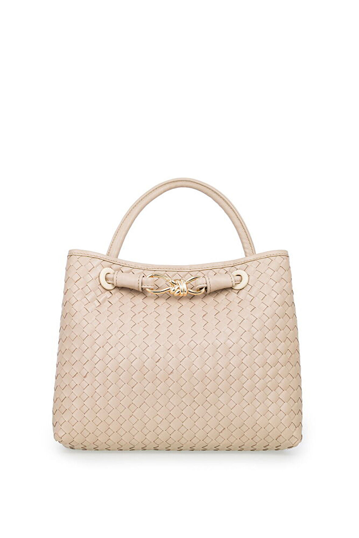 Bilik Deri Örgü Vizon Kadın Omuz Çantası BLM 8106-ÖR