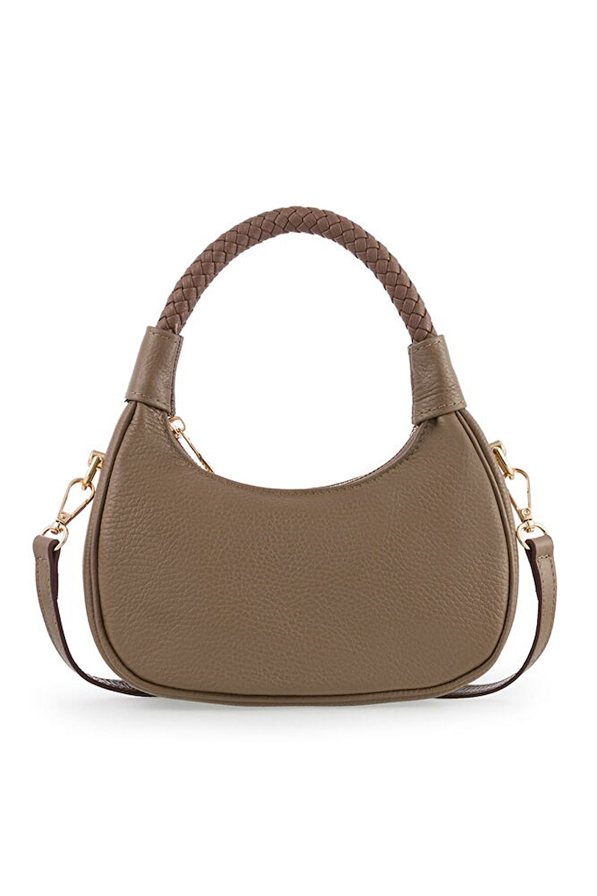 Bilik Deri Mini Toprak Kadın El Çantası BLM 7560-R