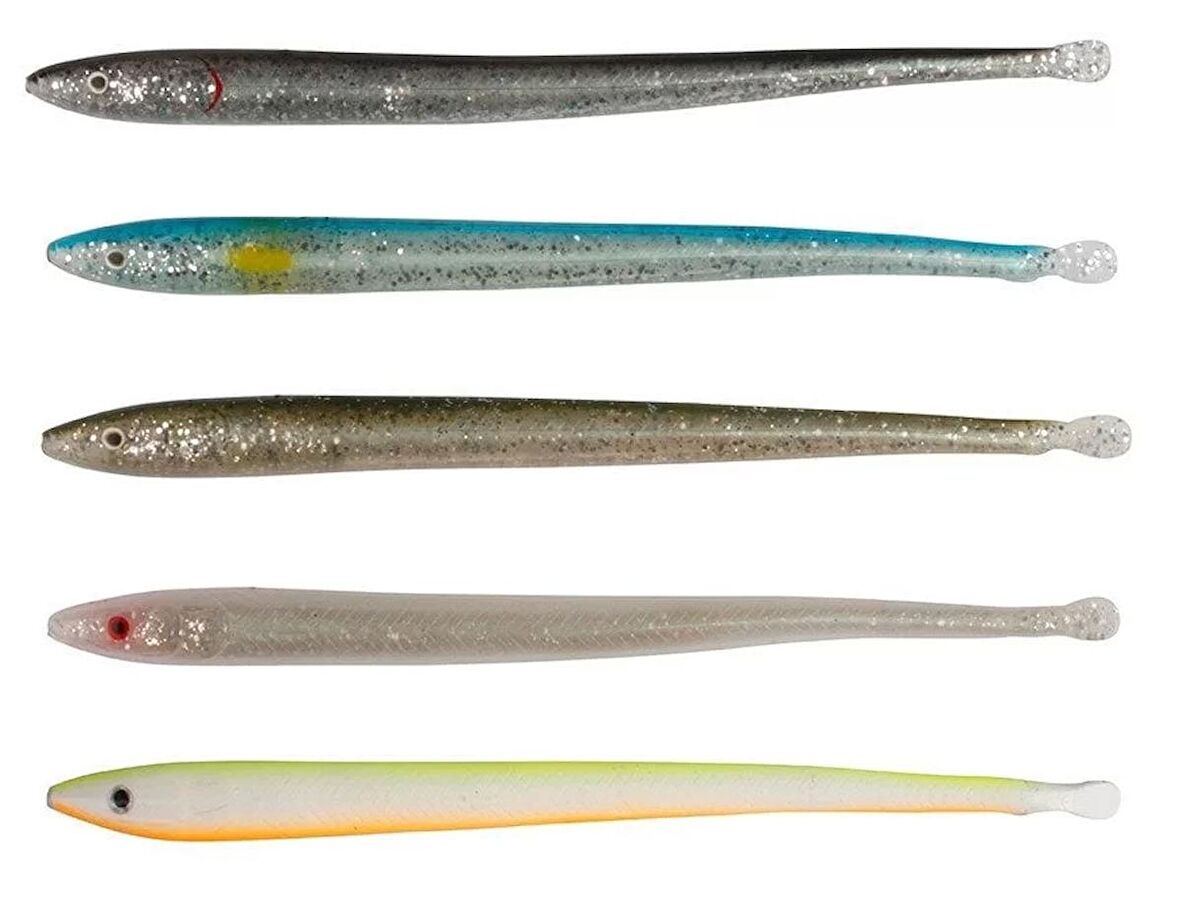 Savage gear LB Sandeel Slug 14 cm 6 Adet Suni Yem Savage gear-Lemon Back