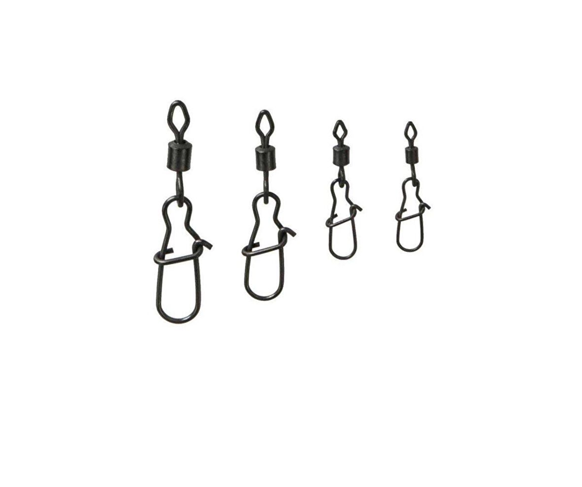 Dam Effzett D-Lock Snap Swivel 8 S 17 kg