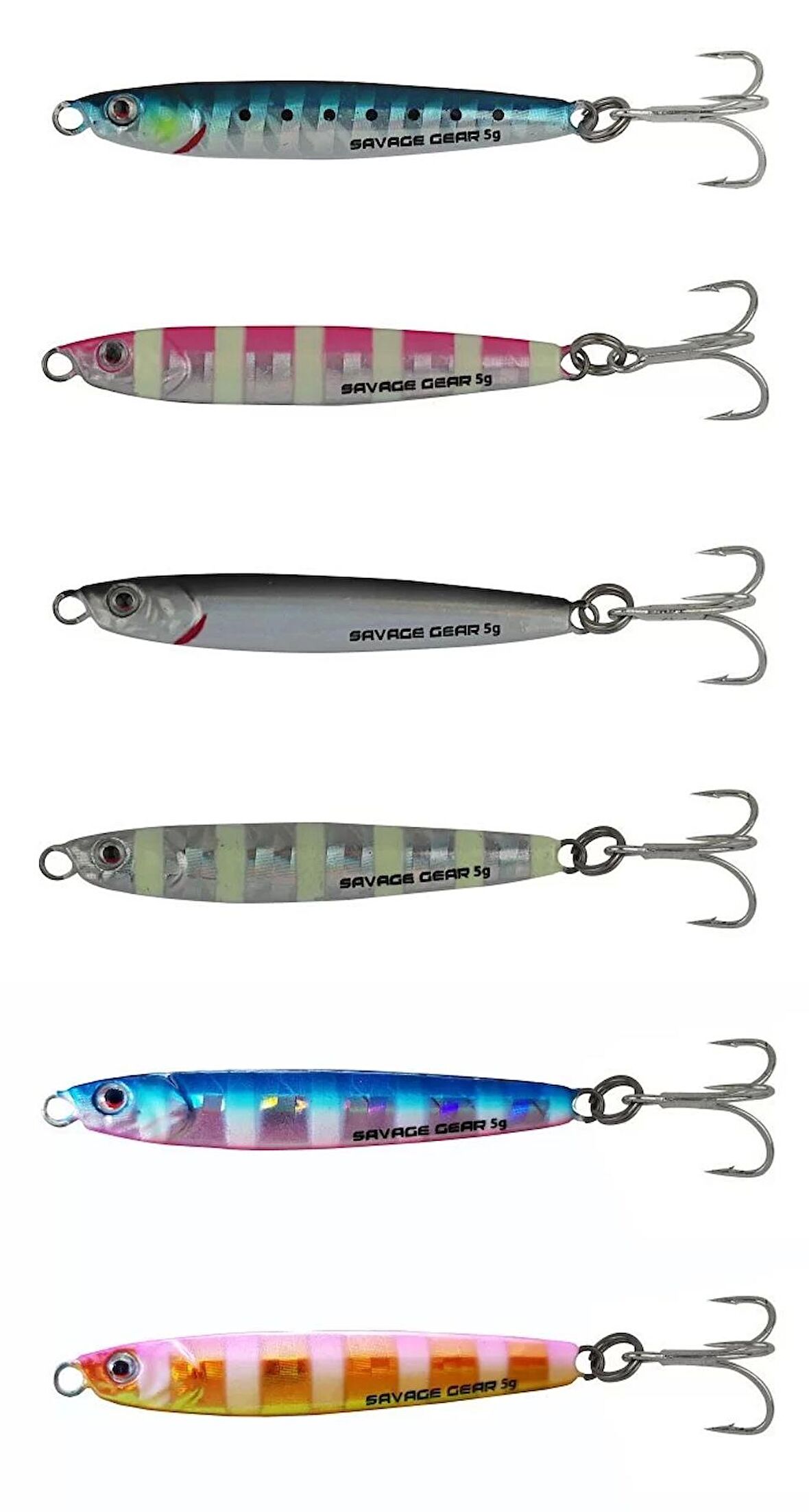 Savage gear 3D Slim Minnow 5 gr 4,6 cm Jig Suni Yem Savage gear-Flash Minnow