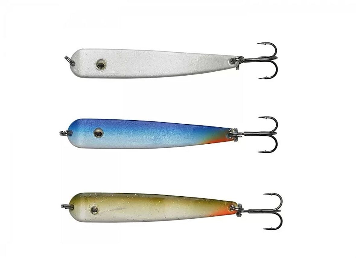 Hansen Strıpper 7.6cm 22g Kaşık Hansen-Pearl White-Blue