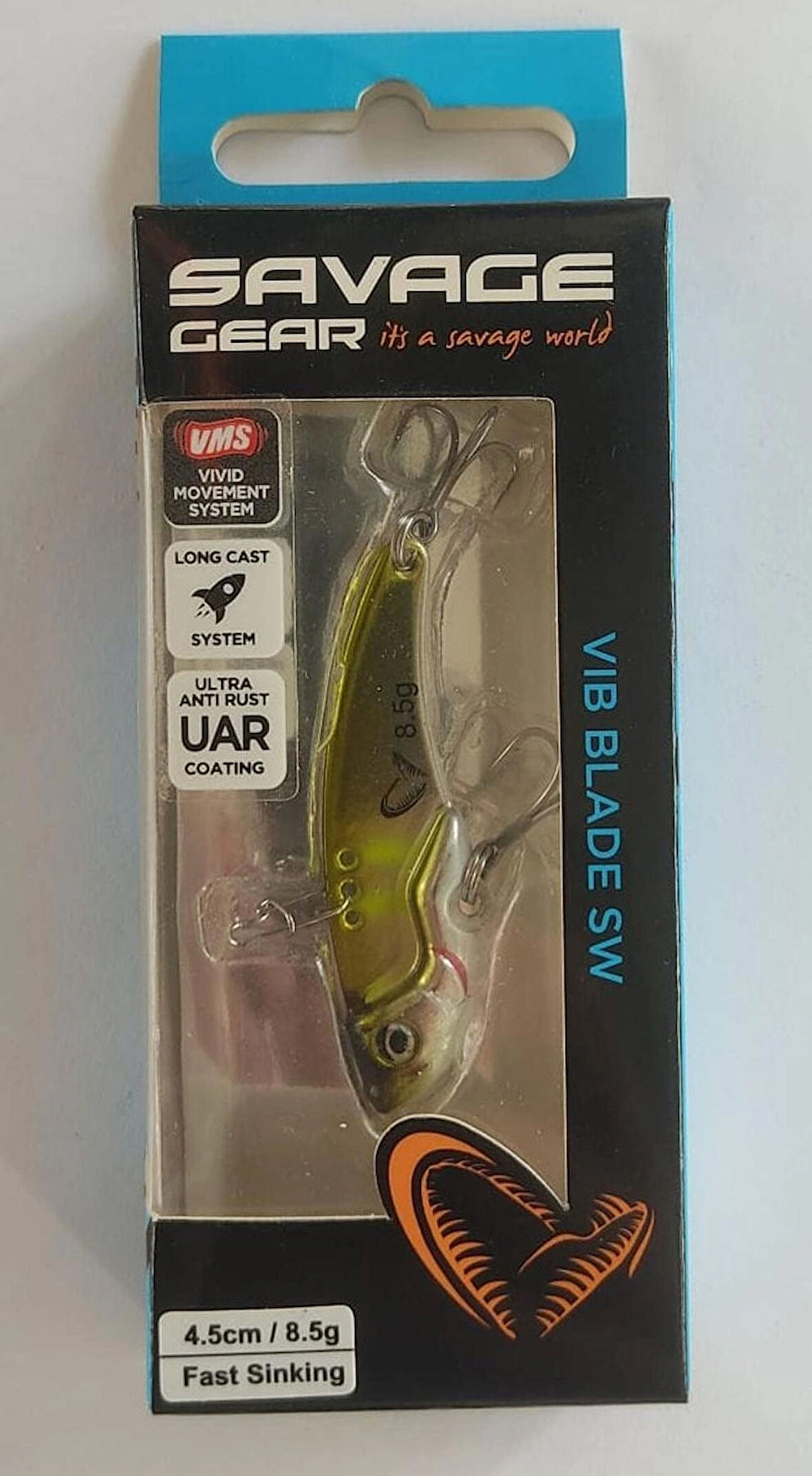 SAVAGE GEAR 3D VIB BLADE 4.5 CM ,8.5 GR MIRROR AYU  BALIK YEM VİBRASYON