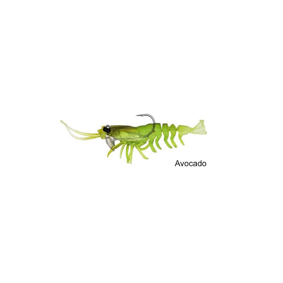 Savage Gear 3D Shrimp RTF 9 cm 7 gr Suni Yem 2 Adet Avocado