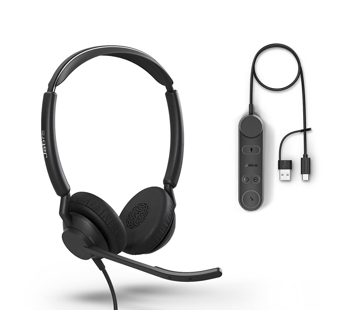 Jabra Engage 50 II USB A-C Duo Kablolu Kulak Üstü Kulaklık