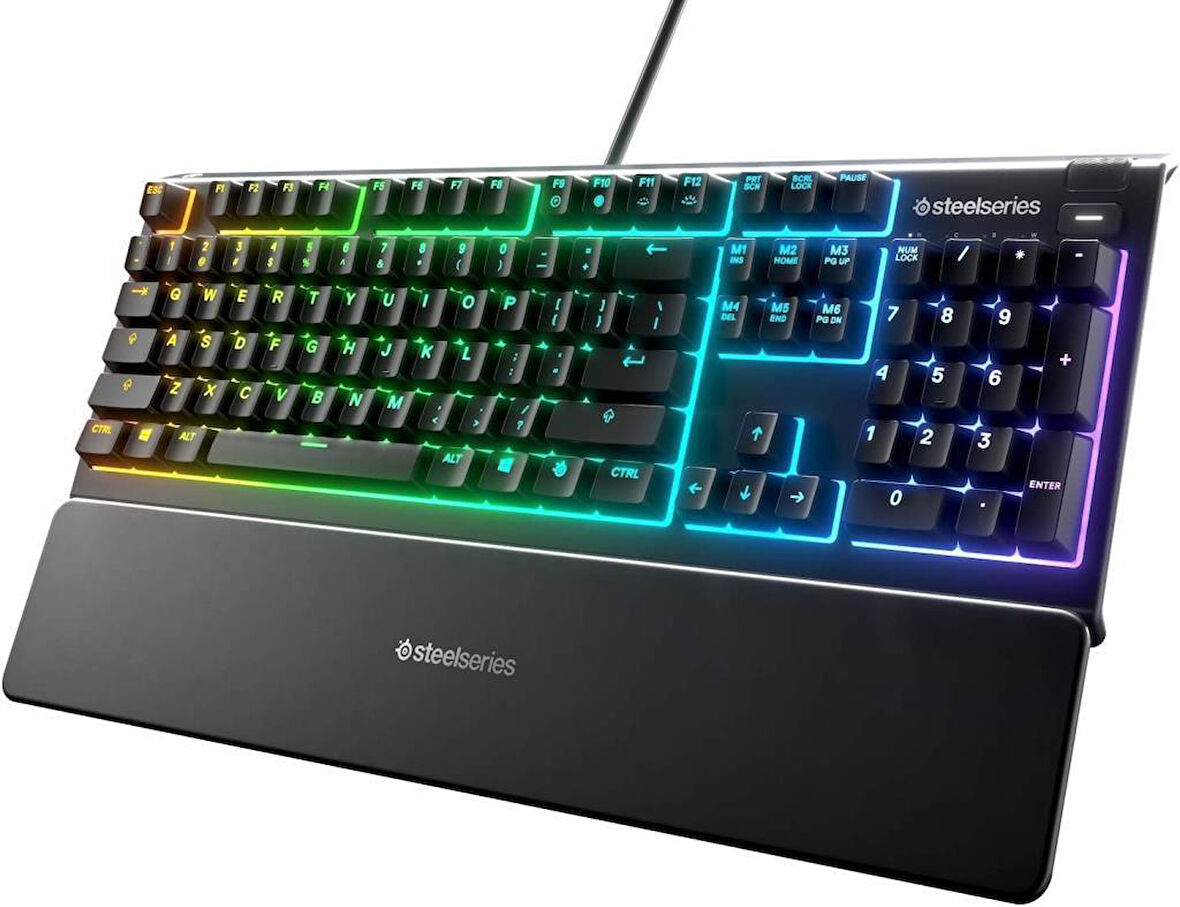 SteelSeries Apex 3 RGB Kablolu Oyuncu Klavyesi - Teşhir