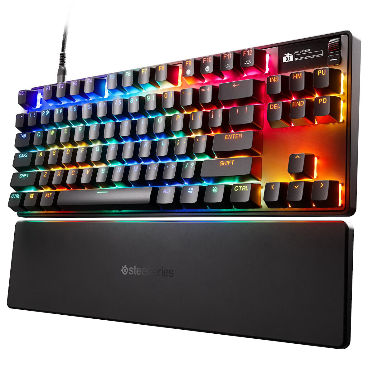 SteelSeries Apex Pro TKL Gen 3 OmniPoint 3.0 HiperManyetik Switch RGB Mekanik Kablolu Oyuncu Klavyesi (UK)