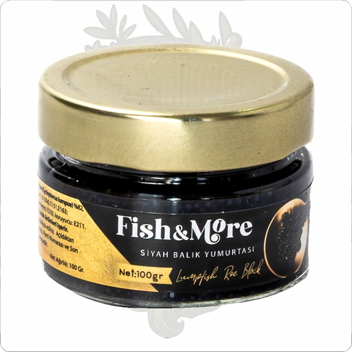 İTHAL FİSH MORE SİYAH HAVYAR 100 GR