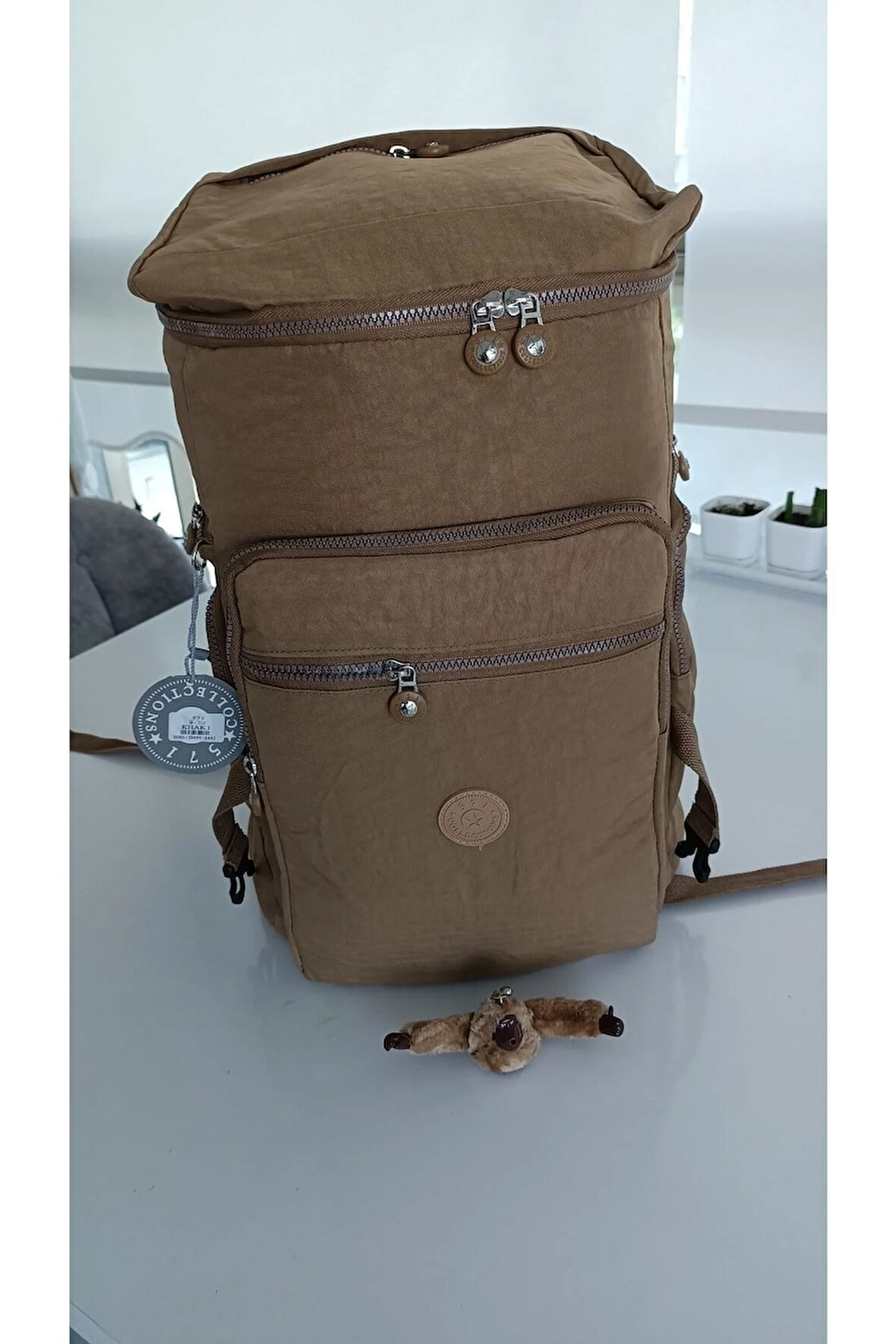 Unisex Ultra Hafif Geniş Hacimli Kilinkıl Su Geçirmez Maymuncuklu Sırt Çantası