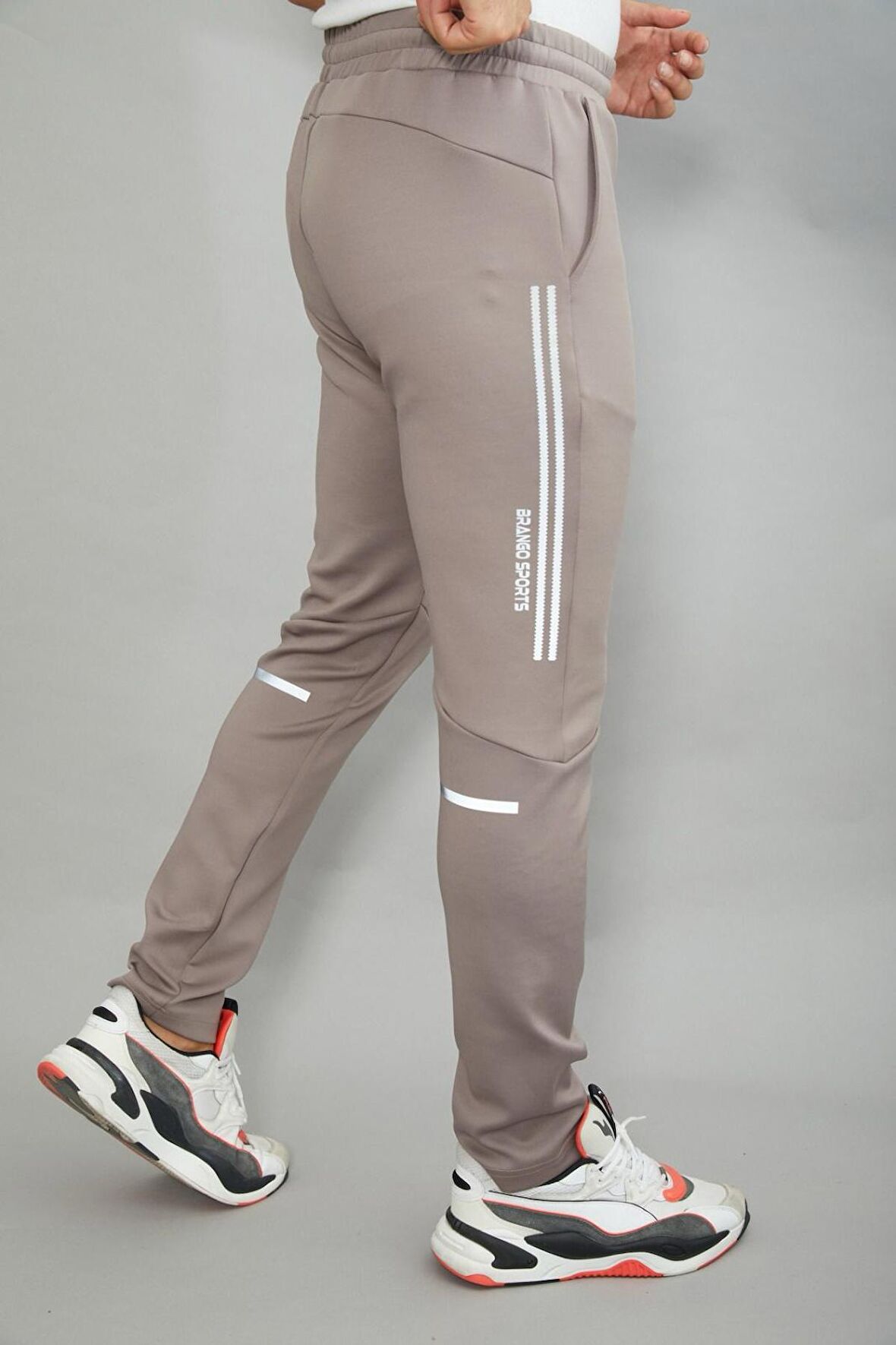 45003-SCUBA KUMAŞ EŞOFMAN ALTI /GRİ/XL