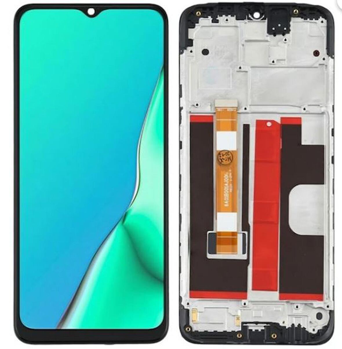 Oppo A15 Çıtalı Lcd Ekran Dokunmatik