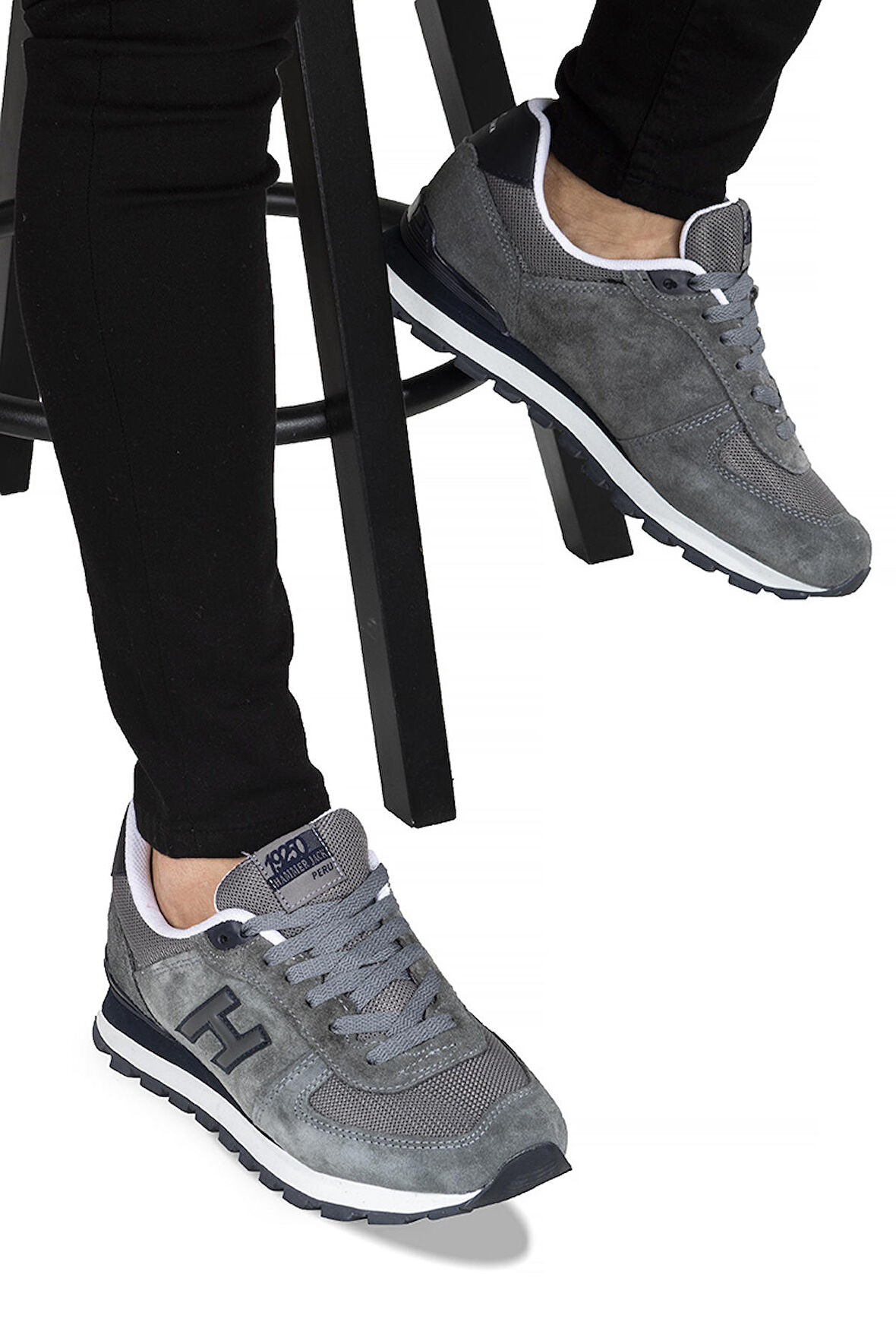 Hammer Jack Ferum Hakiki Deri Erkek Kadın Spor Ayakkabı