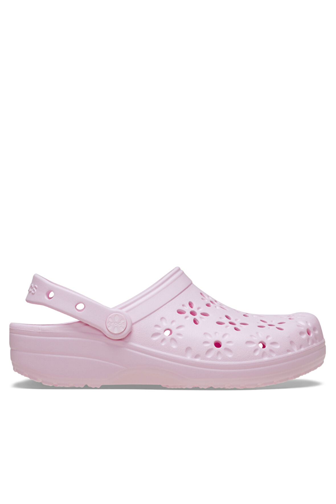 Crocs Classic Floral Cut Out Clog Kadın Terlik