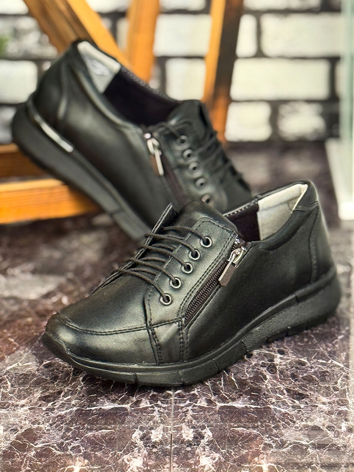 Ghattix E18 Günlük Hafif Mevsimlik Rahat Kadın Anne Ayakkabı