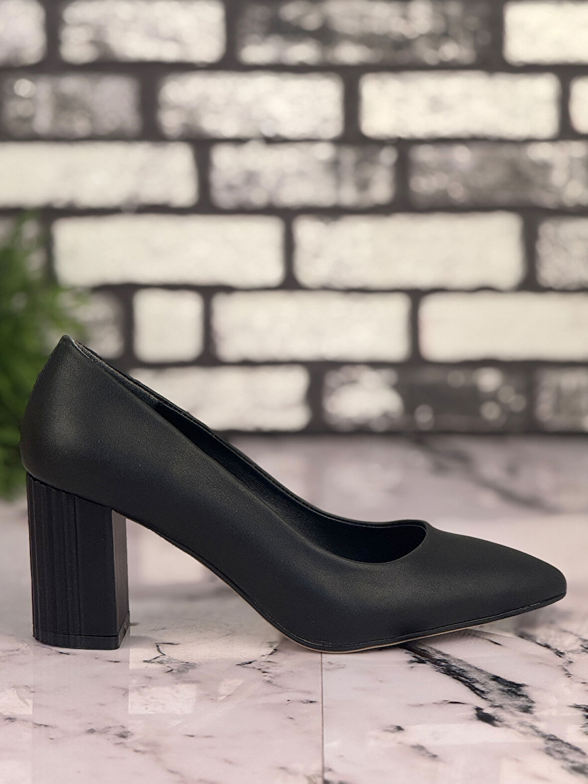 Ghattix B12 Stiletto Topuklu Zarif Şık Kadın Ayakkabı