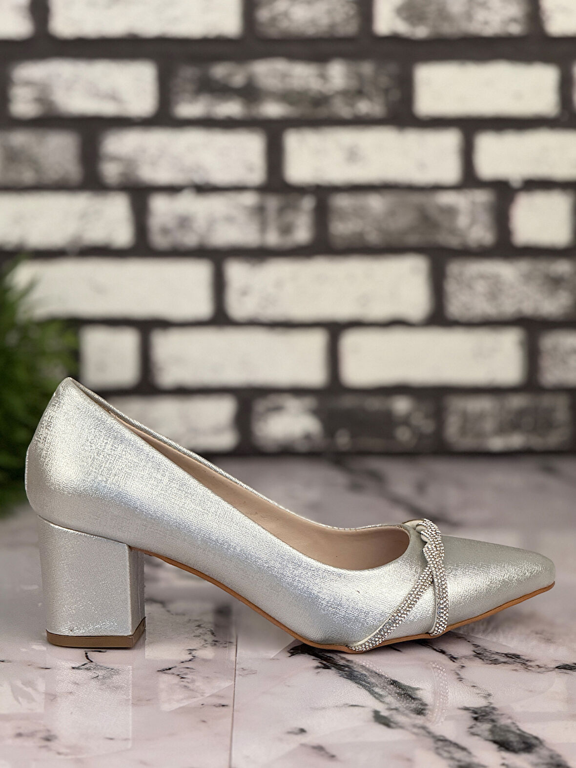 Ghattix B17 Stiletto Topuklu Zarif Şık Kadın Ayakkabı