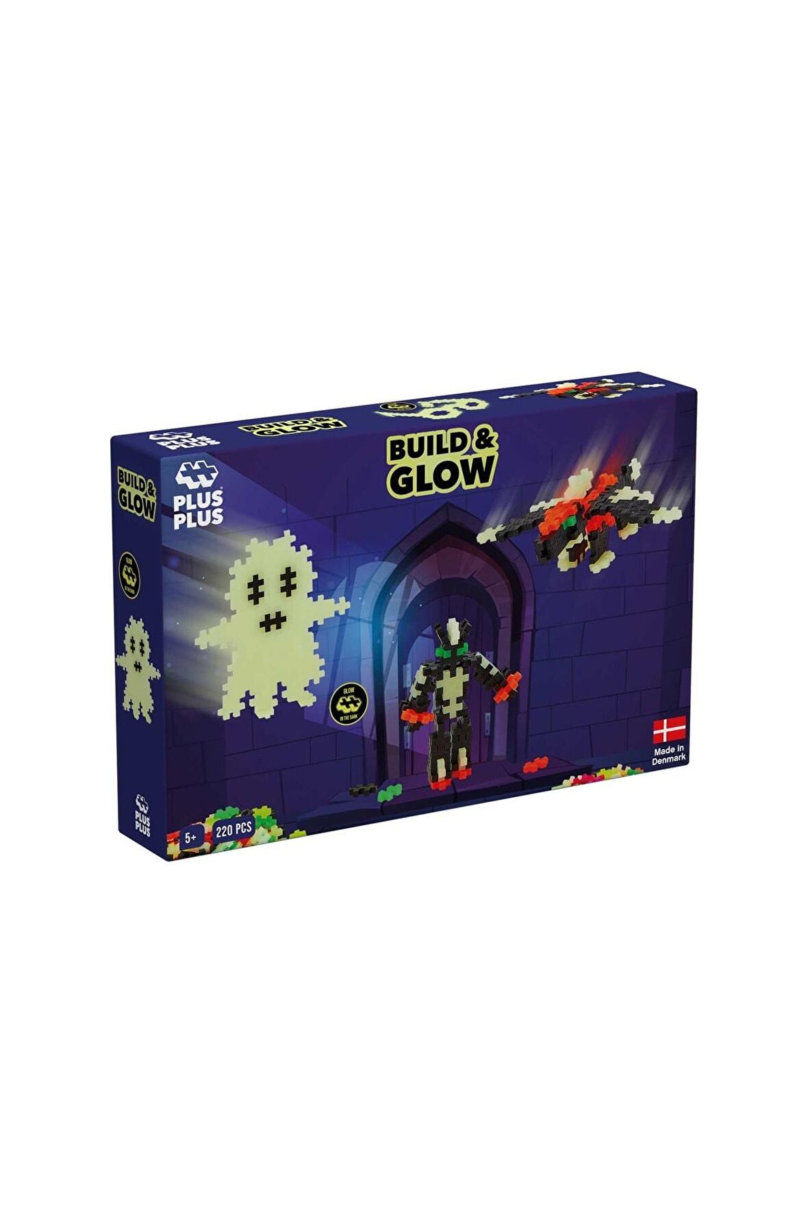 Plus-plus Buıld And Glow - Glow In The Dark / 360 Pcs
