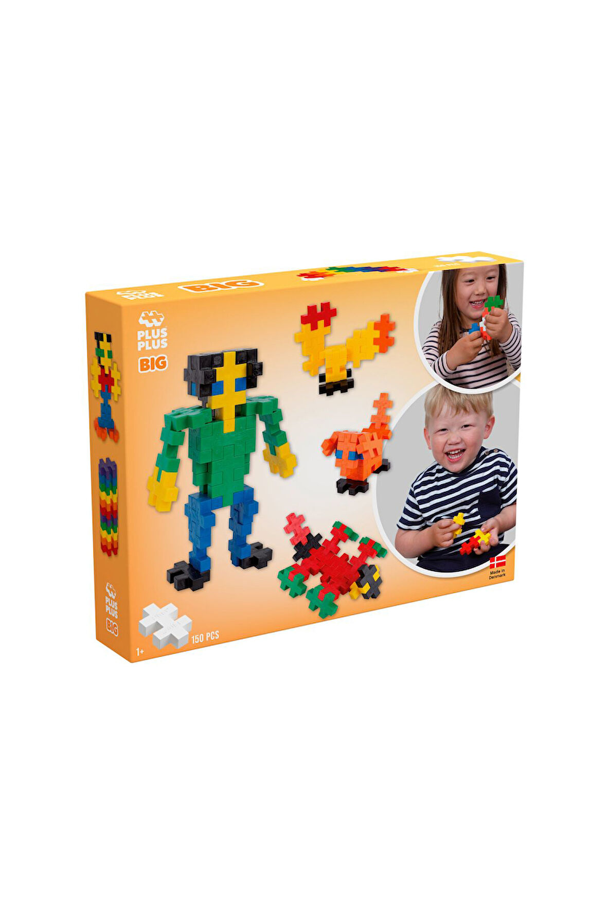 Big Basic Mix 150 Parça Bebek 1-5 Yaş Inşaa Ve Zeka Geliştirici Yapı Oyuncak