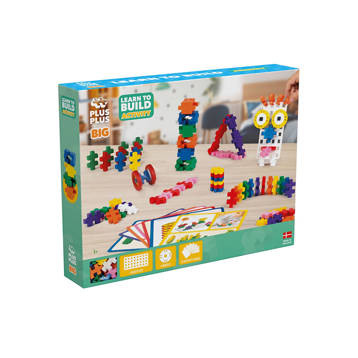 Plus-Plus Big Learn to Build Activity (130 Parça)