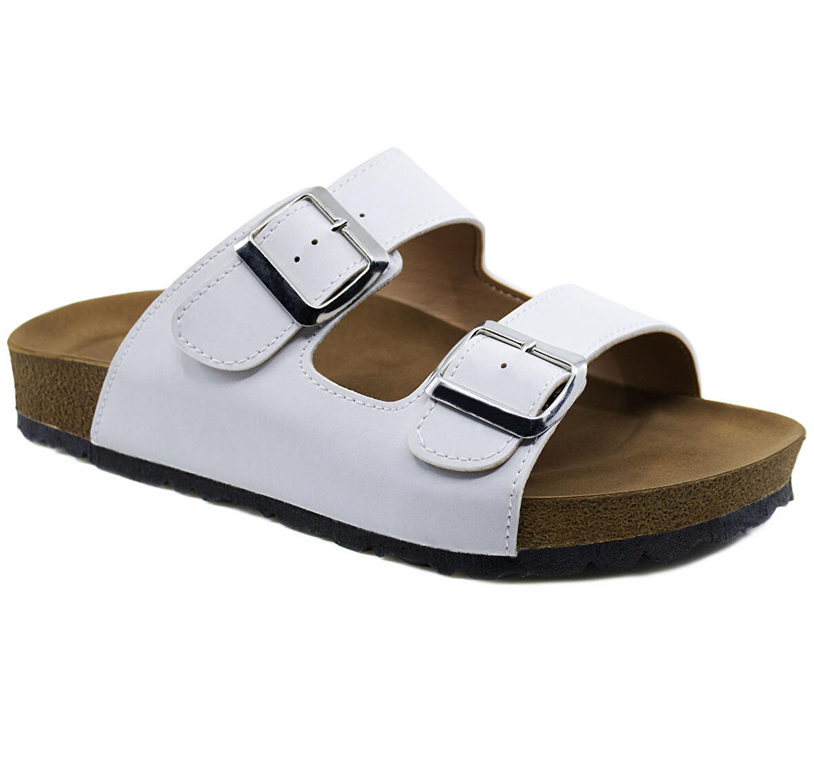 Khayt Hover Anatomik Ortopedik Çift Toka Günlük Erkek Terlik