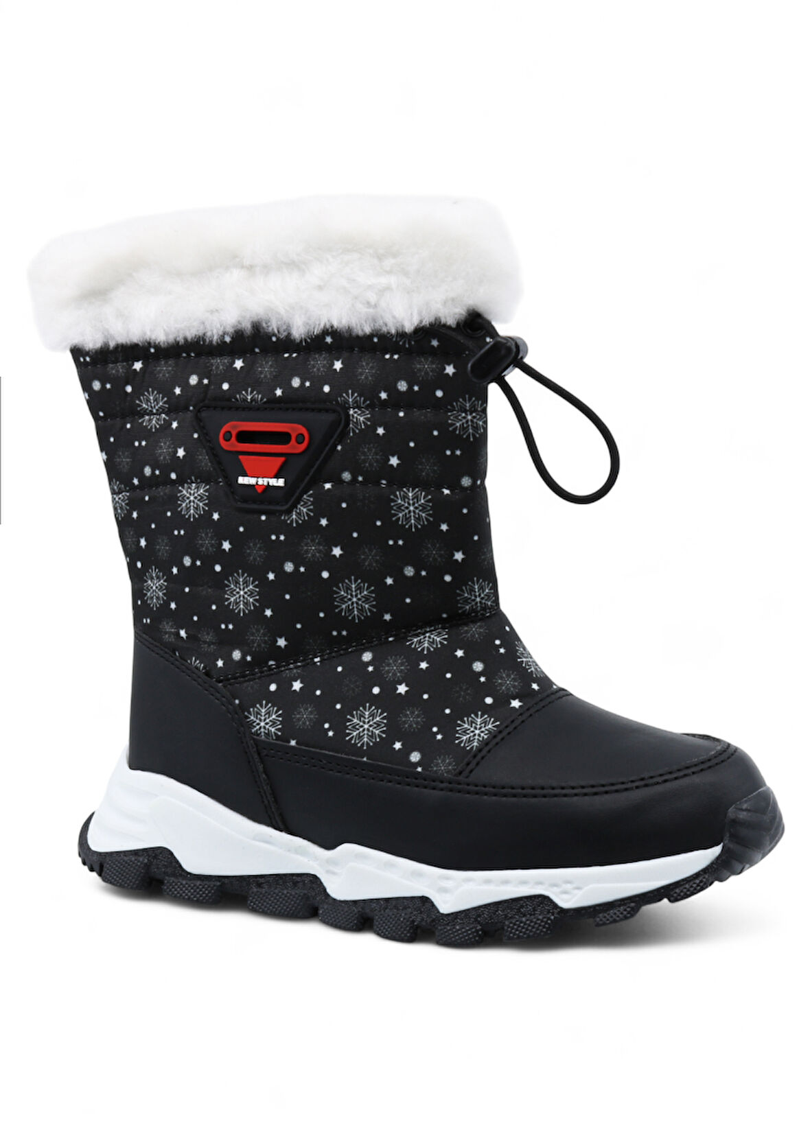 Khayt Leni Sıcak Astar Su ve Soğuk Dayanıklı Ortopedik Kaymaz Taban Çocuk Bot