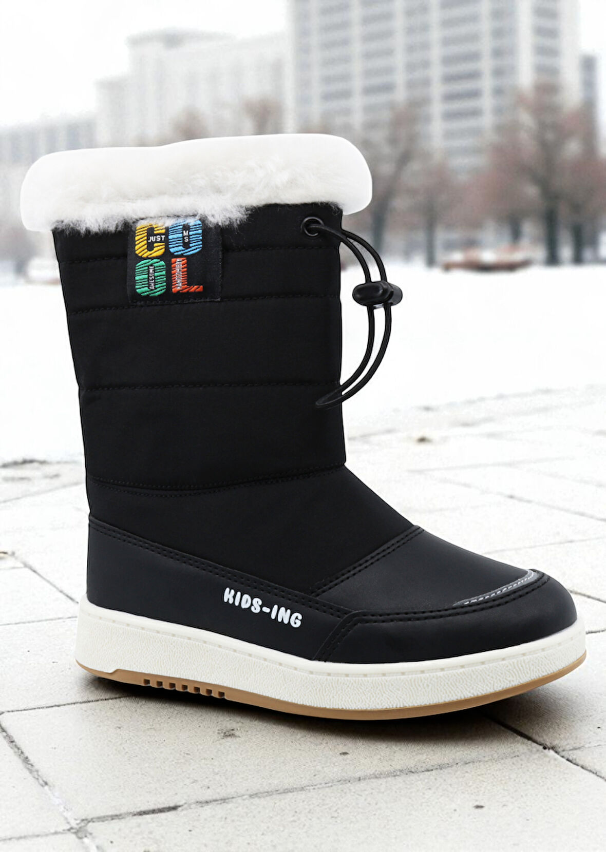 Khayt Astor Sıcak Astar Su ve Soğuk Dayanıklı Çocuk Kar Botu