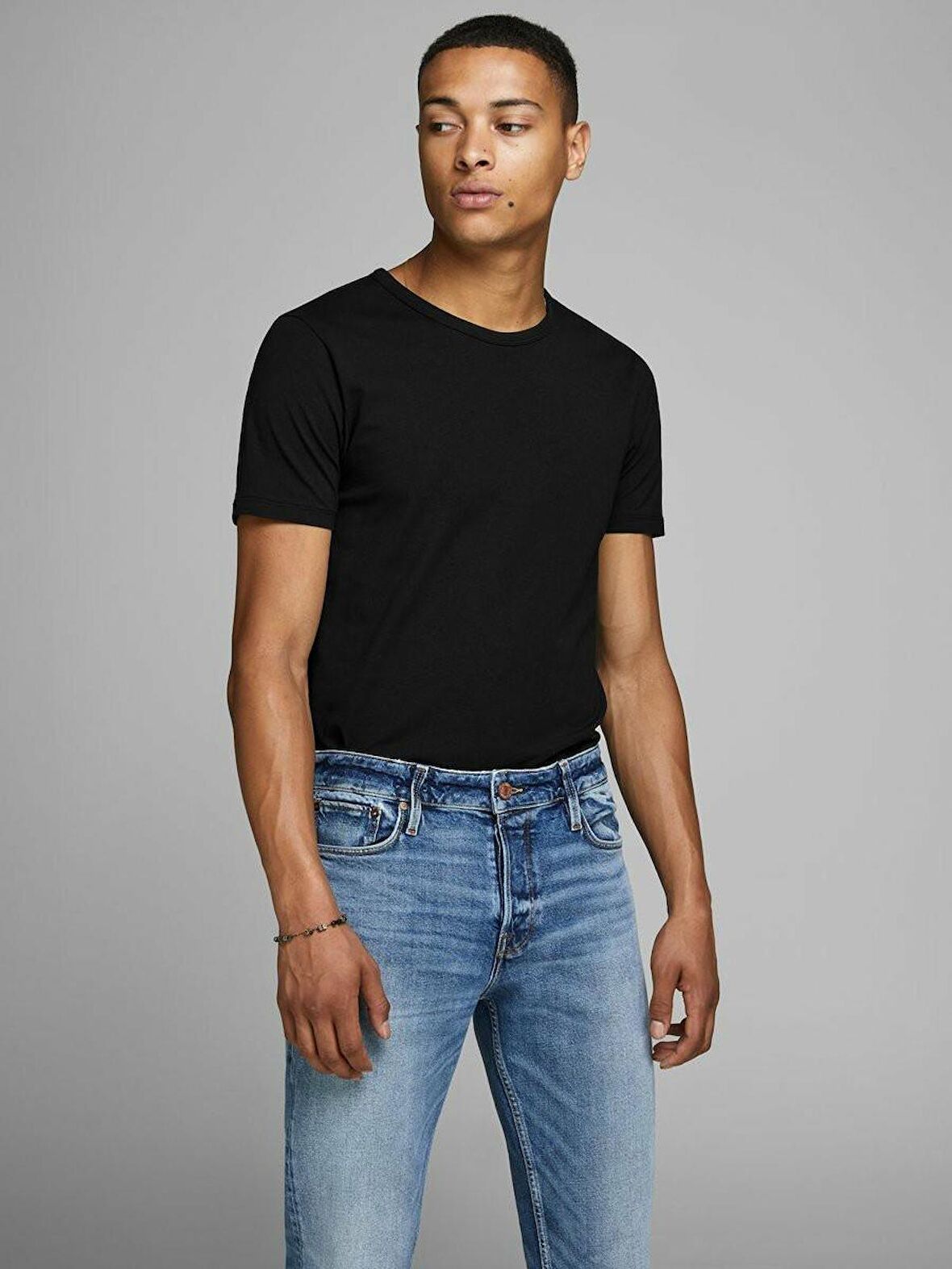 Jack Jones Basıc O-neck Tee S/s Noos Men's Tshırt 12058529