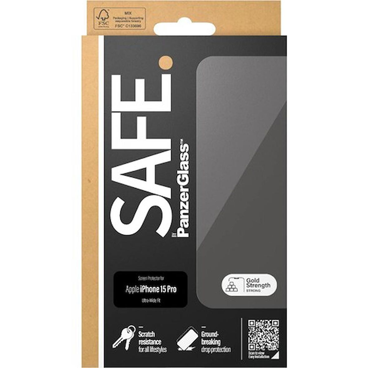  SAFE BY PANZERGLASS İPHONE 15 PRO UWF