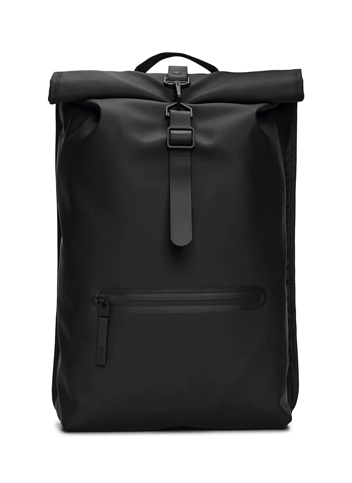 Rains Siyah Erkek Sırt Çantası ROLLTOP RUCKSACK W3