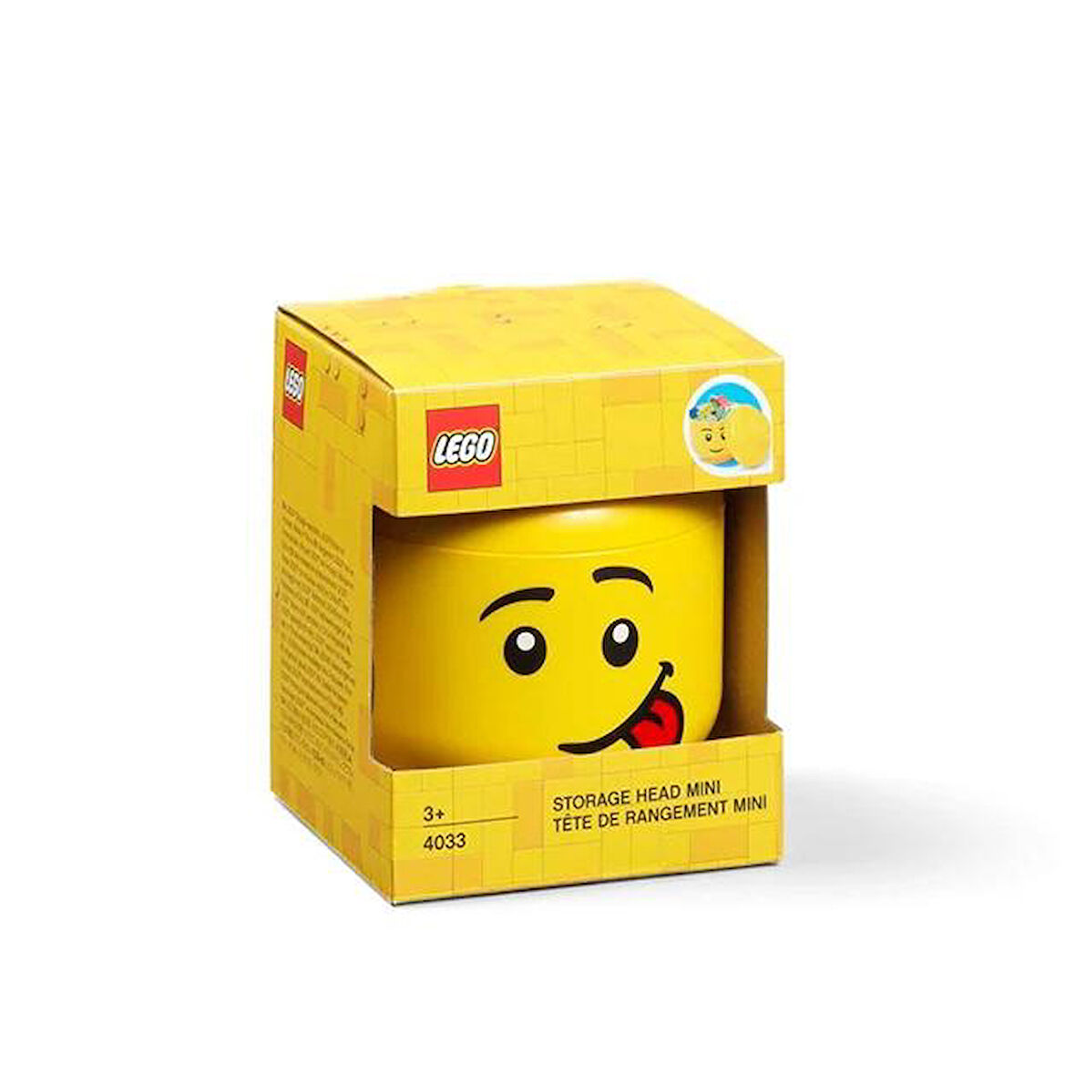 LEGO Storage Head Mini 40331726 Silly Boy 