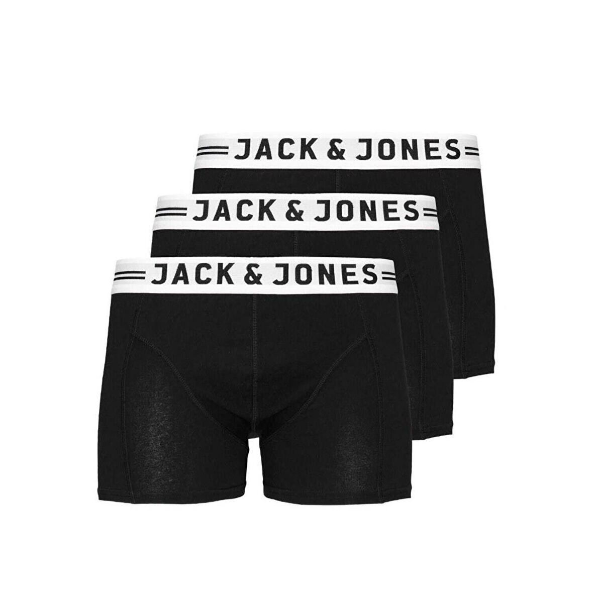 Jack & Jones 12081832 (3' lü) Erkek  Siyah Boxer