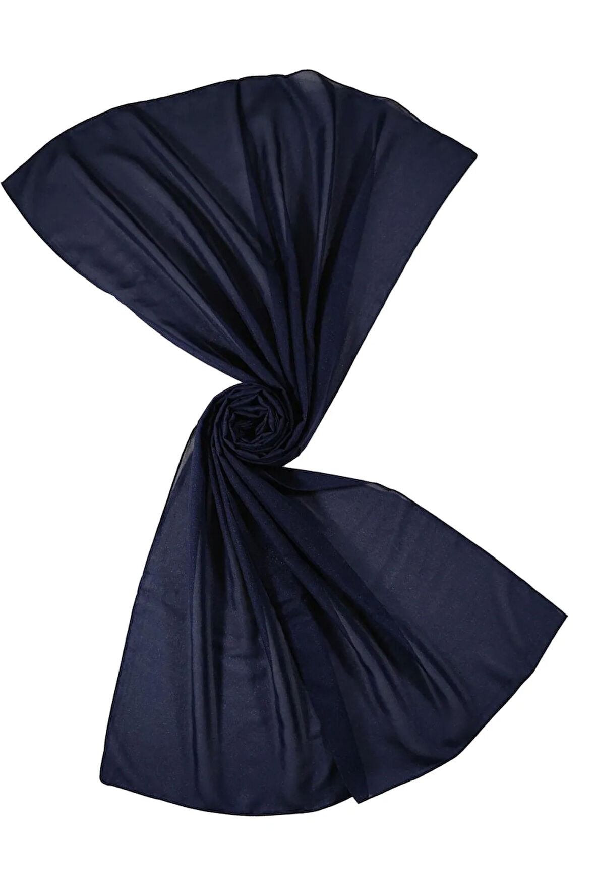 Mısırlı Eşarpları Düz Renk Simli Kristal Şifon Şal