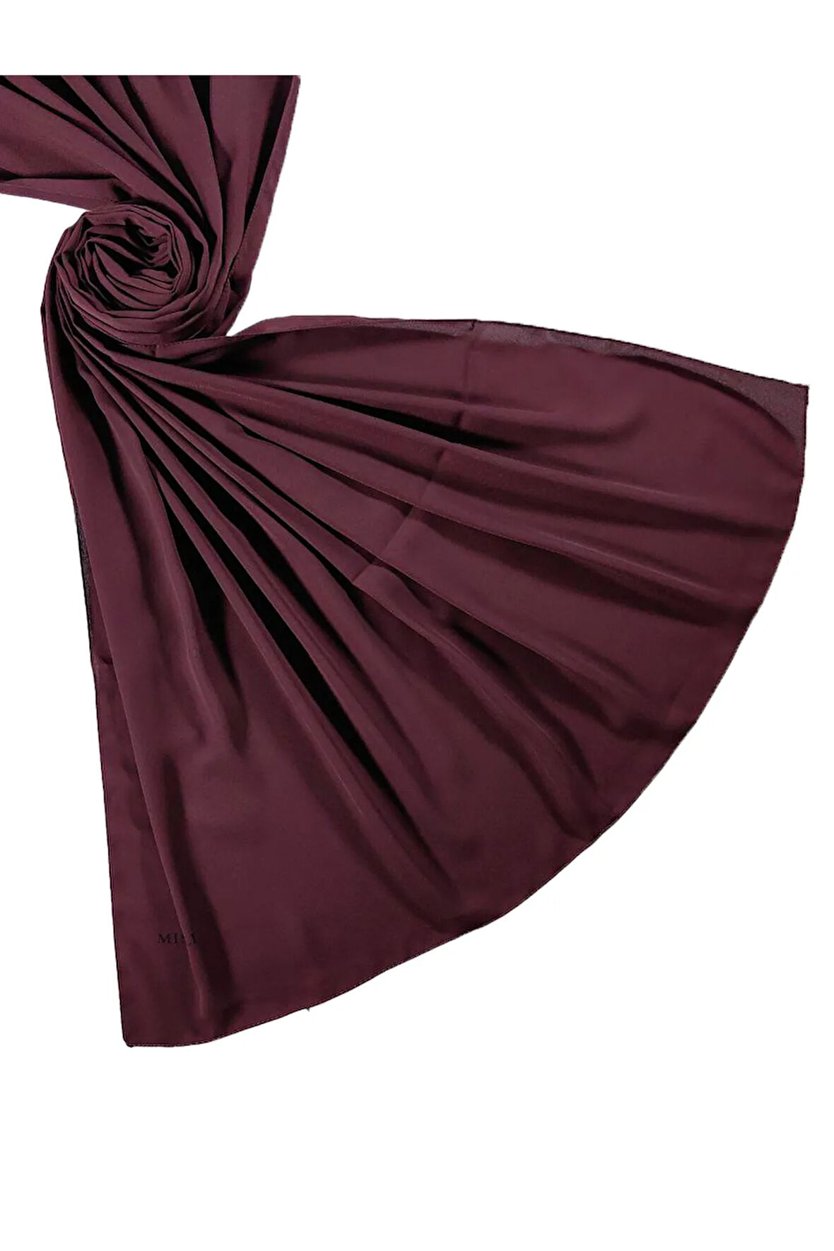 Mısırlı Eşarpları Queen Krep Düz Renk Şal