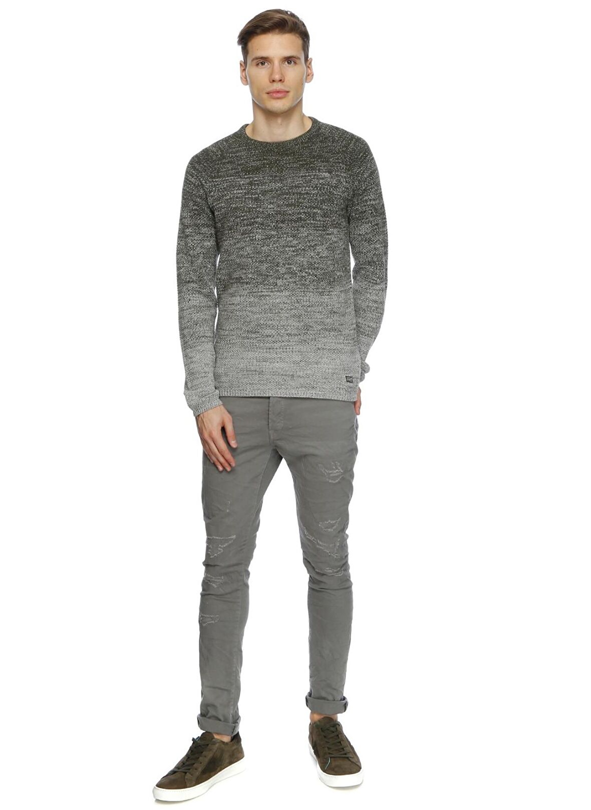 Jack & Jones Iglenn Fox Akm 361 Normal Bel Normal Paça Erkek Indıgo K Klasik Pantolon