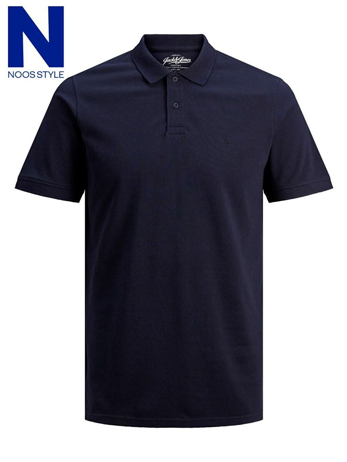 Jack & Jones Erkek Koyu Lacivert Polo Yaka T-Shirt