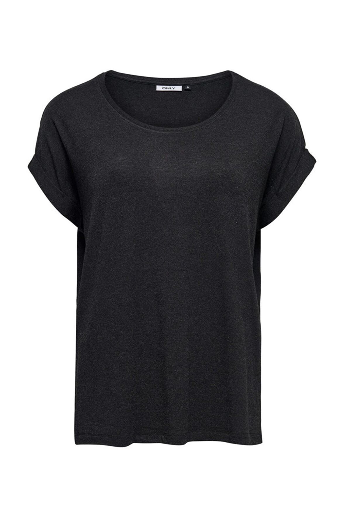 Only Kadın Bisiklet Yaka T-Shirt 15106662