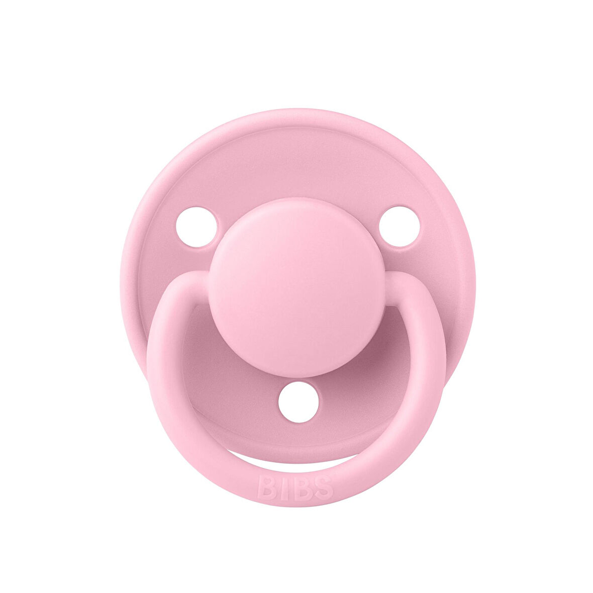 Bibs De Lux Kauçuk Emzik - Baby Pink 0-6 Ay