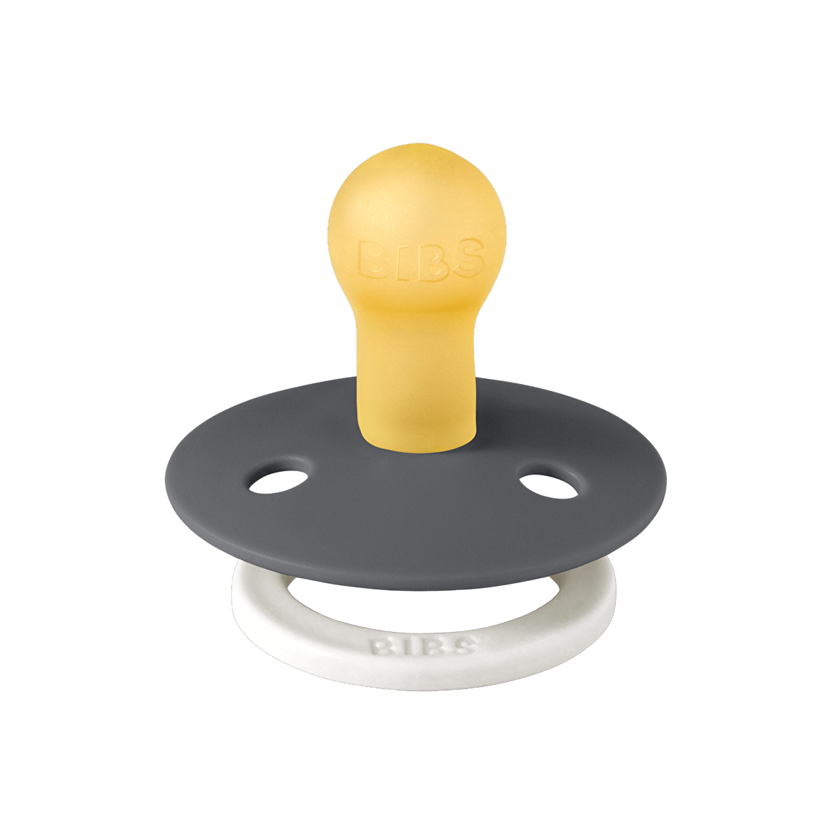 Bibs Colour Kauçuk Emzik I Iron Glow I 0-6 Ay