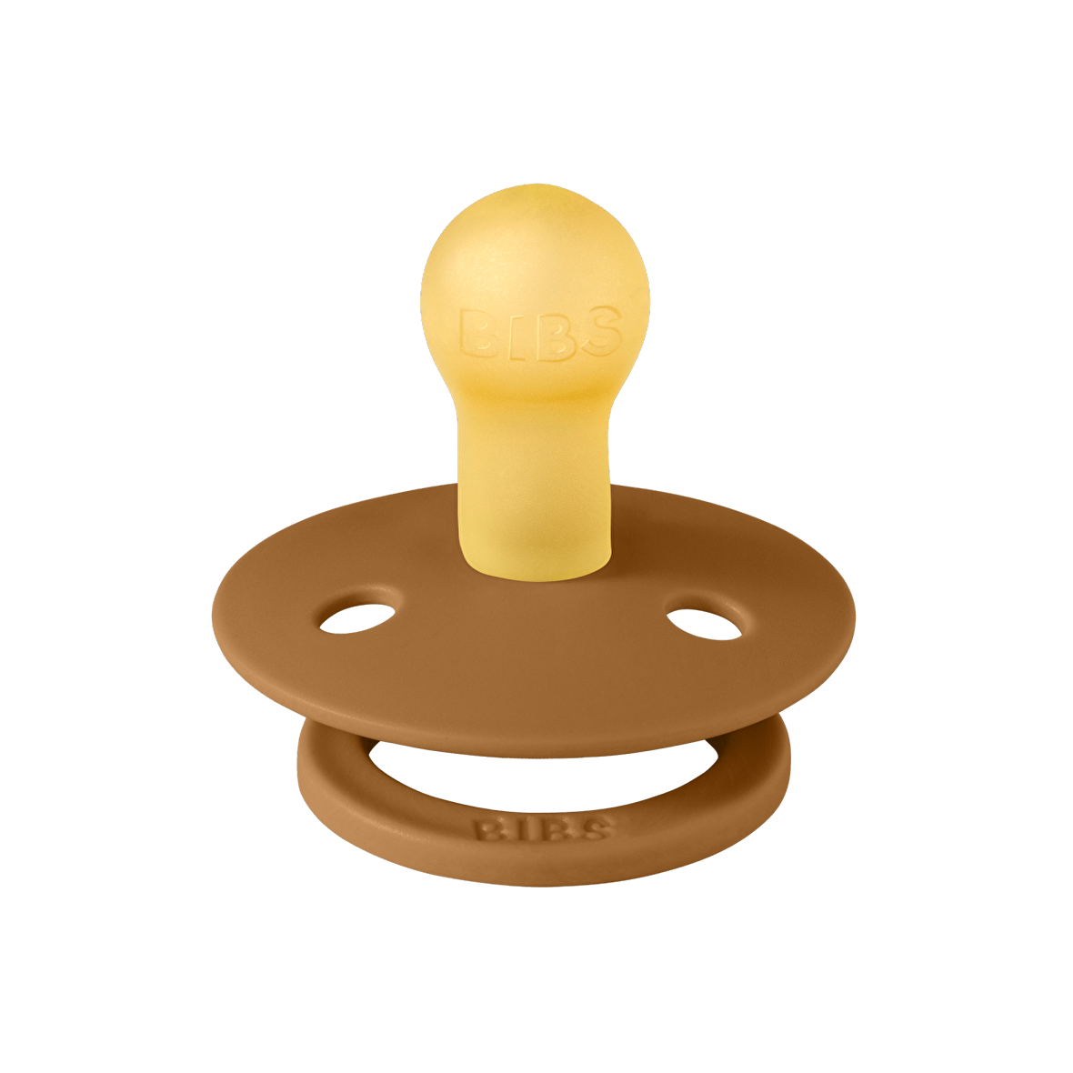 Bibs Kauçuk Emzik I Caramel I 0-6 Ay