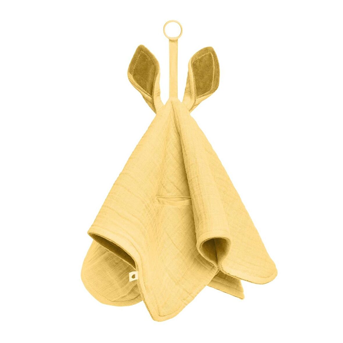 BIBS Cuddle Cloth Kangaroo Pale Butter