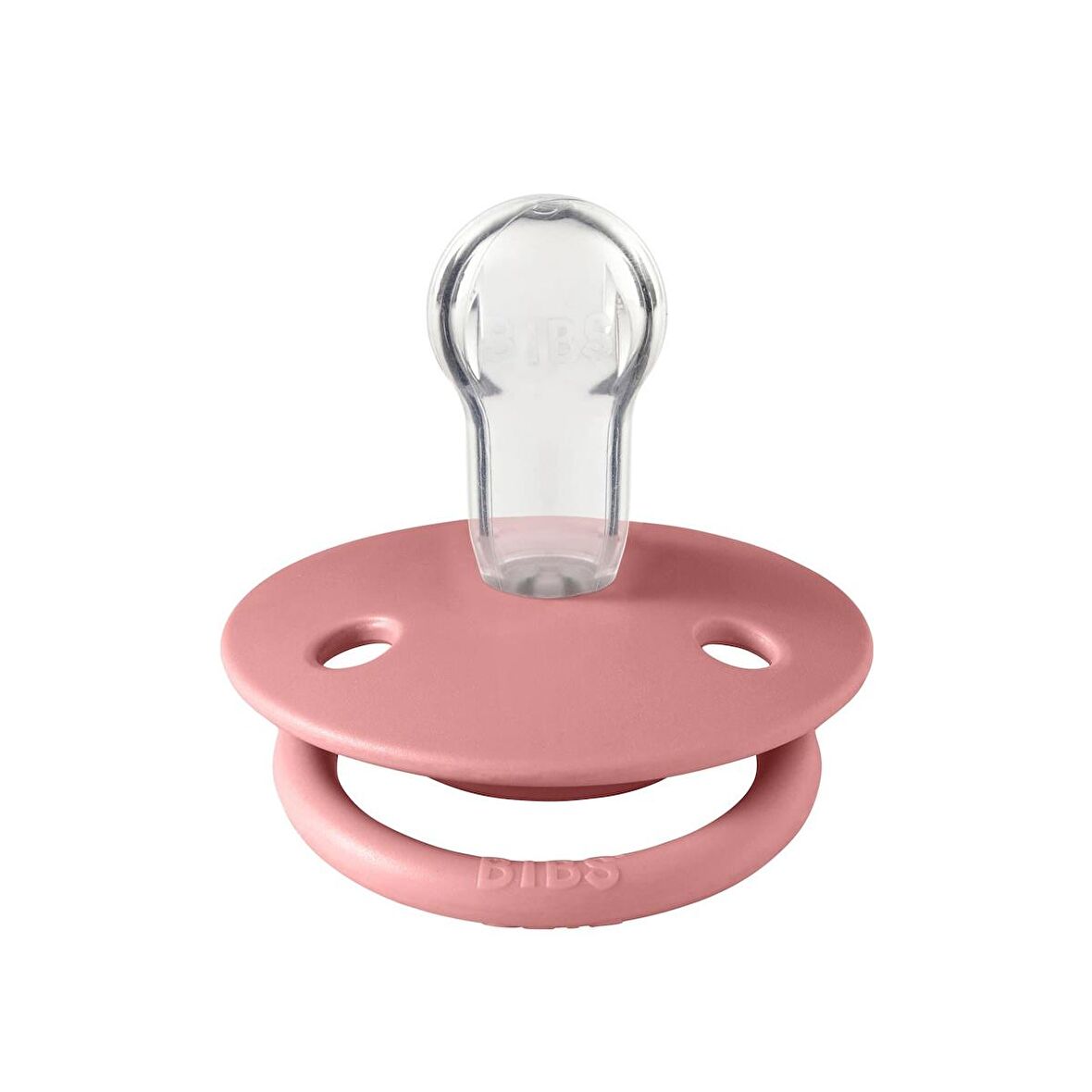 Bibs De Lux Silikon Emzik Dusty Pink-0-36 Ay