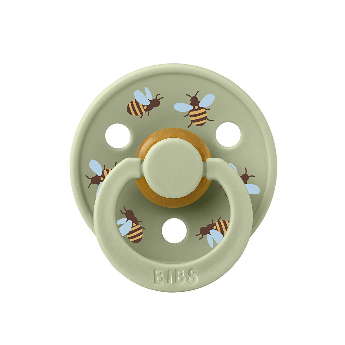 Bibs Studio Colour Bumblebee Friends Emzik-Sage 6-18 Ay