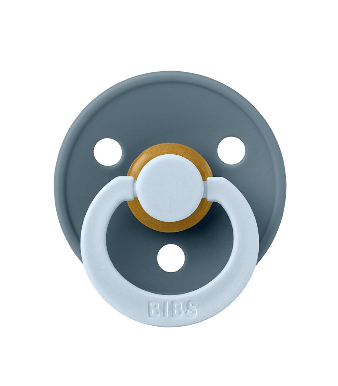 Bibs Studio Kauçuk Emzik / Fusion Petrol - Baby Blue 0-6 Ay
